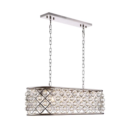 1215 Madison Collection Pendant Lamp L:40In W:13In H:15In Lt:6 Polishe